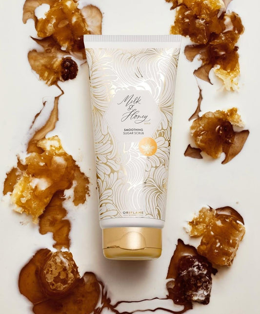 Milk & Honey Sugar Scrub  Body Exfoliator 200ml
