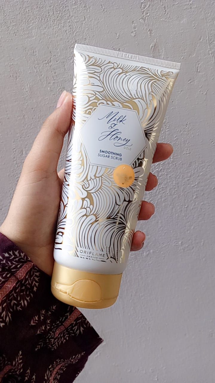 Milk & Honey Sugar Scrub  Body Exfoliator 200ml