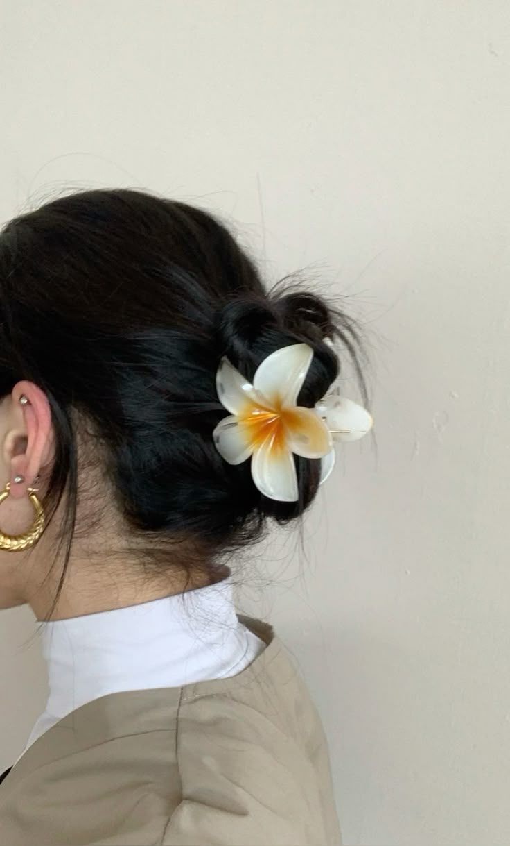 flower claw clips