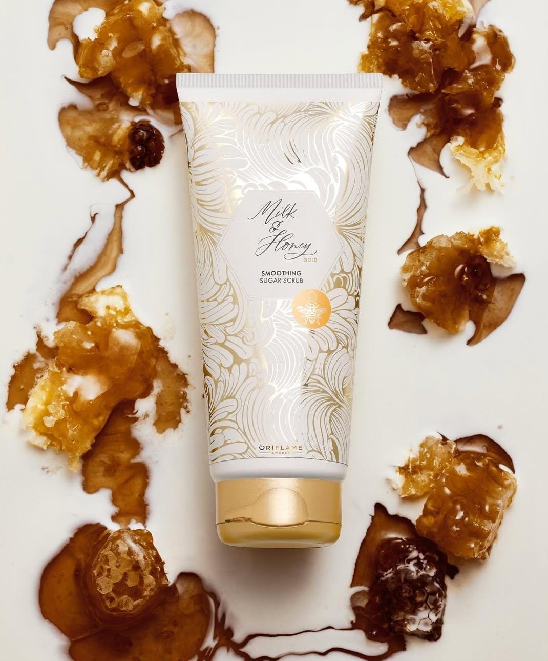 Milk & Honey Sugar Scrub  Body Exfoliator 200ml